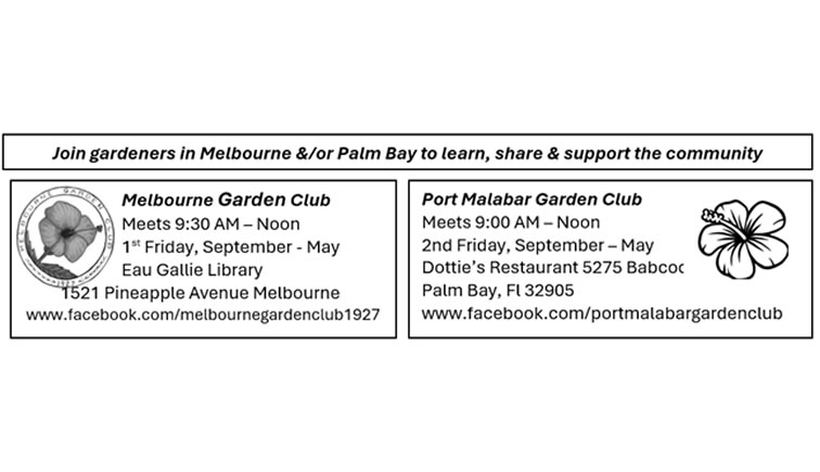 Melbourne & Port Malabar Garden Club Melbourne & Port Malabar Garden Club